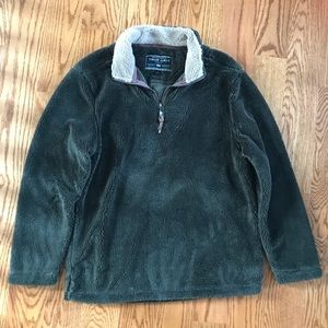 True Grit pullover jacket fuzzy sweater